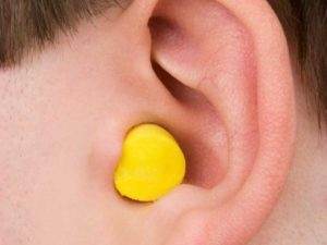 The importance of ear protection for people with small heads!